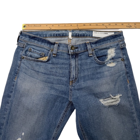 rag & bone Distressed Skinny Jeans Atwater Wash
- Picture 12 of 15